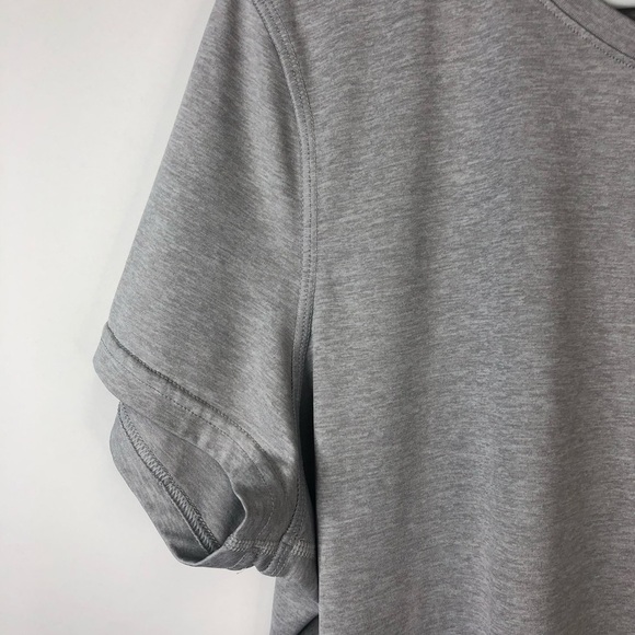 Tek Gear DryTek Gray exercise top short sleeve tee XL - Picture 6 of 7